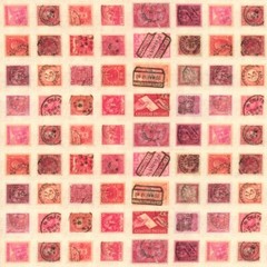 Free Spirit – Palette Pink By Tim Holtz – Stamps – Pink, Fabric by the Yard
