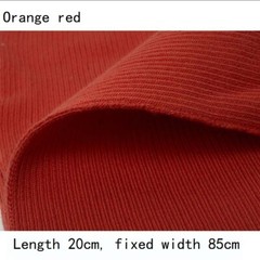 20cm DIY Knit Ribbed Fabric Stretch Trim Neckline Cuff Waistband Rib Trims Soft