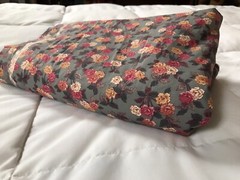 6.5 Yds Floral Cotton Gray JOAN KESSLER Concord Fabrics 44″ Flowers Roses