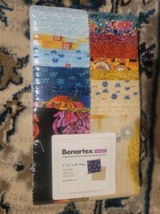 NIP ~~Something To Crow About~~Benartex~~Strip~Pie Jelly Roll~~2.5″ Strips X 40