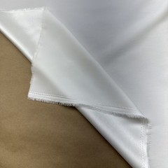 Japanese Triacetate Satin Face stretch Crepe /54”W/ Ivory / by the yard