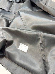 Black Taffeta Fabric 100% Acetate 45” x 45” Shiny Formal Sewing Craft