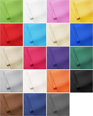 -19 Options-100% Cotton Fabric by the Yard in Solid Color 44”Wide by 3Yd (9 Ft)
