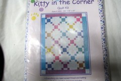 KITTY IN THE CORNRE QUILT KIT FROM AVLYN – 100% COTTON FABRIC