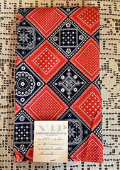 Vintage VIP Cranston Handkerchief Cotton Cheater Quilting Fabric Sewing 2 YARDS+