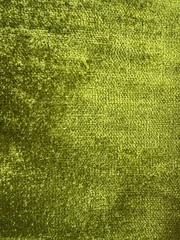 VTG FLOCKED SLUB Velvet Upholstery FABRIC Green 54″W~DOLLHOUSE~FURNITURE *AS IS