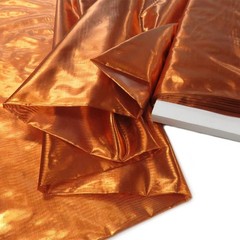 Metallic Tissue Lamé Fabric by Yard – 60″ Wide Shiny Material for Décor