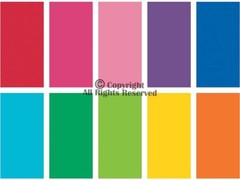 10 PCS 18×21 Fat Quarters Cotton Quilting Fabric Bundles Rainbow Colors