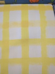 Lot of Fall Themed Fabric, scarecrow, pumpkin, sunflower, plaid,yellow,blue, 9oz