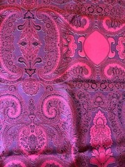 Authentic and rare TOP Italian designer luxury fabric, made in Italy .Pure silk