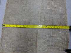 Natural Burlap Fabric Crafts 17” x 69″ Rustic Jute Material
