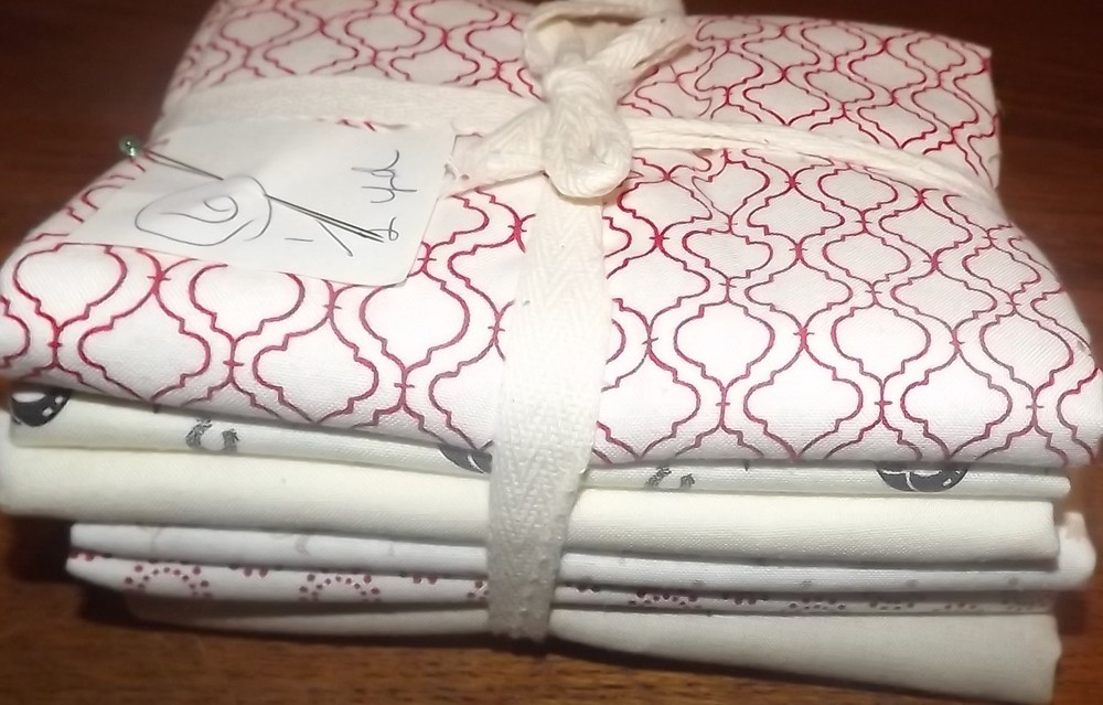 Quilt Fabric Moda 1/2 yard Bundle of 6 coordinating colors