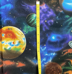 STARGAZERS Space PLANETS Cotton Fabric by Robert Kaufman 1 yd