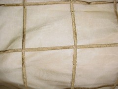 11-5/8Y Lee Jofa Sheer Embroidered Silk Upholstery Fabric