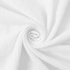 White 100% Cotton Gauze Sewing Fabric 1.2 yds 42″ natural hypoallergenic airy