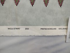 Thibaut Akola Stripe Fabric Aqua Blue 2023 Decorator 58″ Wide 102″ Long 2.8 Yds