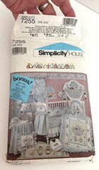 11+ Yd Vtg Baby Crib Quilt DAISY KINGDOM NOAH ARK Cut Sew PANEL FABRIC + PATTERN