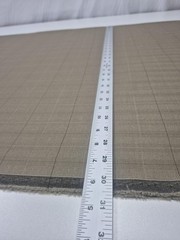Fintes Newcastle Wool Suiting Fabric Beige Herringbone Italy 5 Yd Tailoring