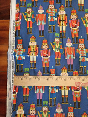 Brother Sister Design Studio Nutcracker Christmas Fabric 30″ X 43 In