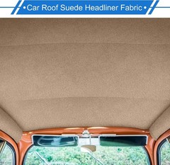 Versatile 20″ x 60″ Brown Suede Fabric for Cars, Trucks & RVs Interior Repairs