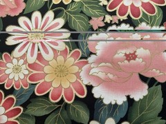 Fabric Oriental Pink Flower 43”x 36”By Red Rooster Fabric 970
