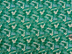 UNIVERSITY of SOUTH FLORDIA “BULLS” NEW ALL SPORT DESIGN 1/2 YARD 100% COTTON