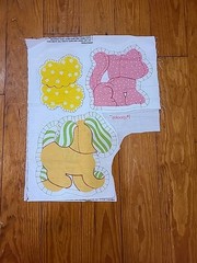 Custard Cat, Marmalade, Pupcake Cut/Sew Strawberry Shortcake Spring Mills 1980
