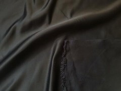 Faux Suede Suedette Fabric Material 200g – BLACK