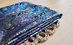 Korean Traditional Jagae Foil Finishing Patterned Fabric made in Korea BTHY