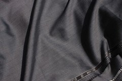 Marzoni Silk and wool Amore line sharkskin suiting fabric material.