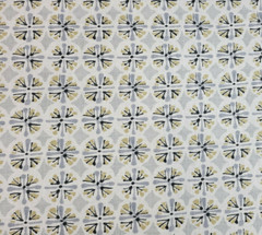 Amelie in Artic BTY Richloom 55% Linen / 45% Rayon 54″ Wide Geometric Floral