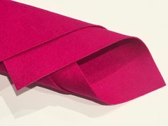 1mm Fuchsia Merino Wool Felt Sheet 20 x 30cm – No. 8 – AU Seller