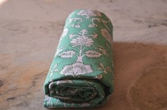 NO TARRIF CHARGES 100% ✅ Hand Printed 100%Cotton Vintage 10 Yard Fabric ZK-18