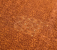 Sushila Vintage Multi-Color Scrap Saree Pure Cotton Silk Kantha Work Sari Fabric