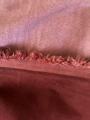 Rich Burgundy Velvet Like Fabric – Soft, Luxurious, Perfect for Crafting – 88X58