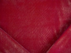 1-1/8Y Zinc Z454 Baccarat Velvet Magenta Velvet Drapery Upholstery Fabric