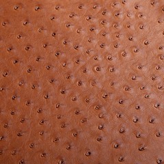 Brown/Tan Faux Leather Ostrich Fabric 54″ Wide 1.0mm Thickness Marine Vinyl U
