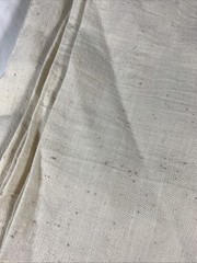 Handcrafted Cotton Fabric~ Classic Cream ~Imported From India ~ 52″ W