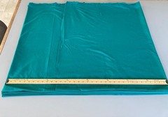 Cotton Single Knit solid green Fabric Large Remnant 5 1/2 Yards 60″ Wide