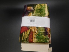 David Textiles 100%cotton fabic Barns & trucks 36 x 44 in