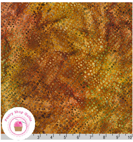 Kaufman SERENGETI BATIKS 20195 169 Brown Gold Earth LUNN STUDIOS Quilt Fabric