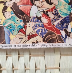 1999 Alexander Henry Cotton Fabric Governor Of The Golden Fields By Phillip…