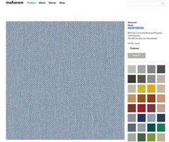 Maharam Mode fabric – 466337–030 Toile, 8.5 yards, new from manufacturer