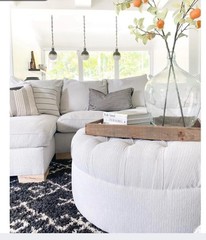Perennials old hand Outdoor Fabric Blanca White 2.6 Yards
