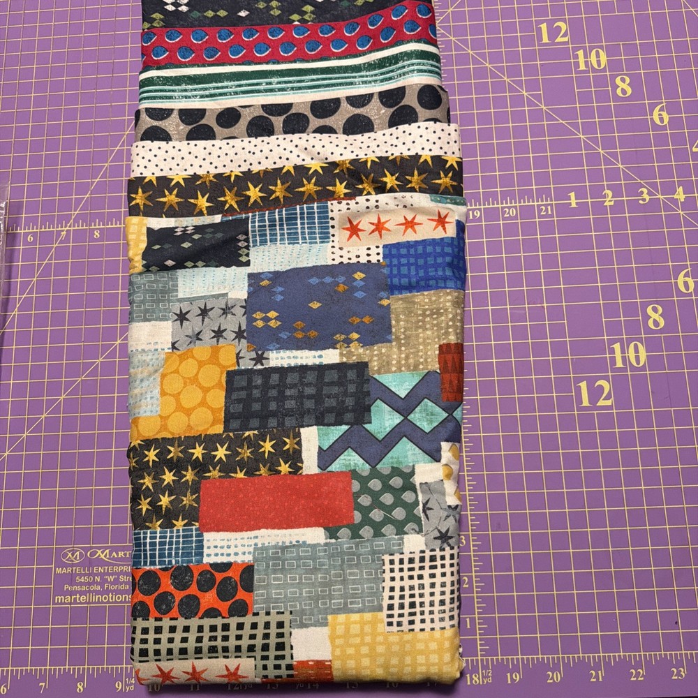 8 Piece Half Yard Bundle Quilt Fabric Wyndham Called Swatch New