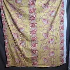 Braemore Design Floral Fabric Red White Yellow Project Home Decor Sewing