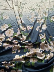 Authentic Oscar de la Renta luxury dress Fabric . Made in Italy
