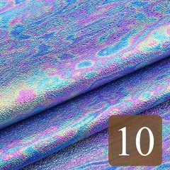 DIY Color Gradient PU Faux Leather Fabric Material 137cm