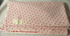 RJR Fashion Fabrics MY BEST FRIEND Red/White Quilt Fabric 1 Yd + 6″