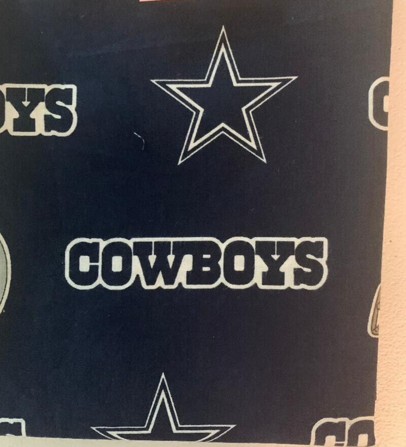 Dallas Cowboys Cotton 1-7/8 yds L x 56″W